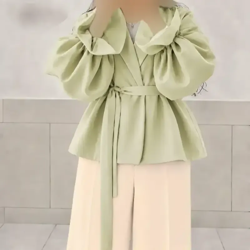 ست کت و شلوار زنانه جنس مازراتی مدل نوتلا