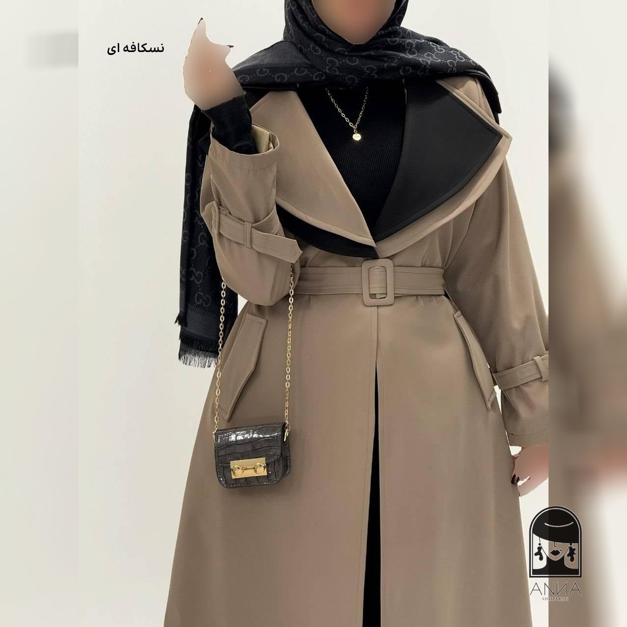 پوشاک زنانه مدل بارونی نیکا جنس کتان زارا فری سایز ۱۵تا۲۰