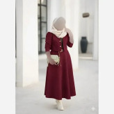 کت دامن مخمل کبریتی رعنا زنانه سایز بزرگ و معمولی