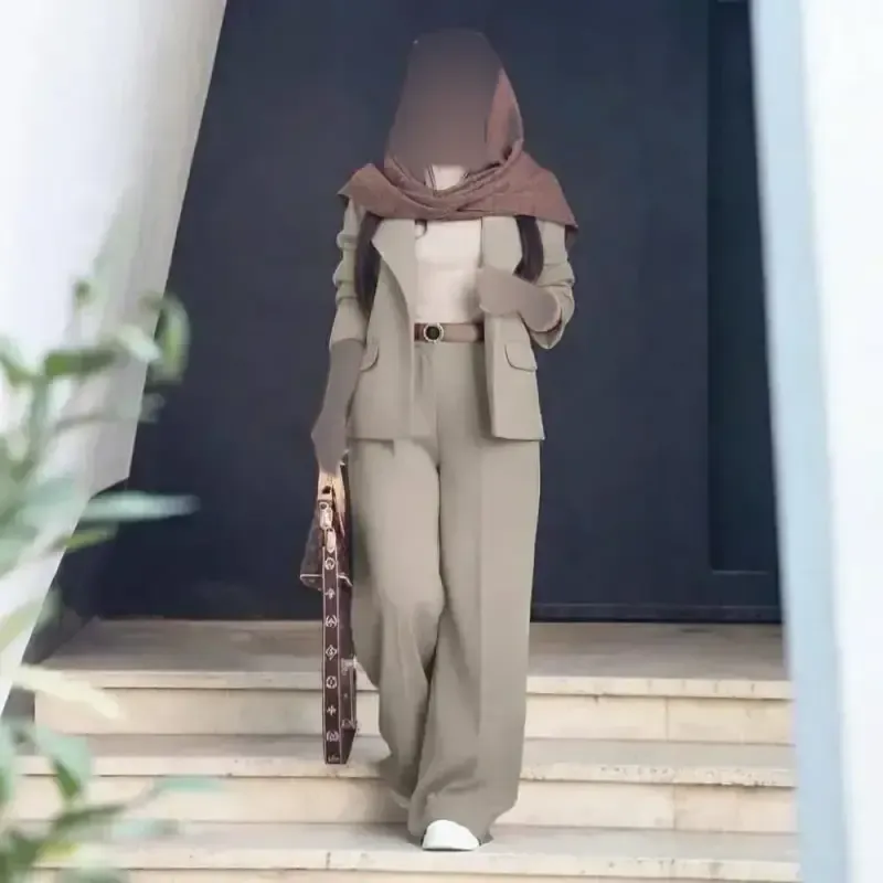 ست کت شلوار زنانه جنس مازراتی کجرا شلوار بگ سایز 1 و 2 رنگ بندی متنوع
