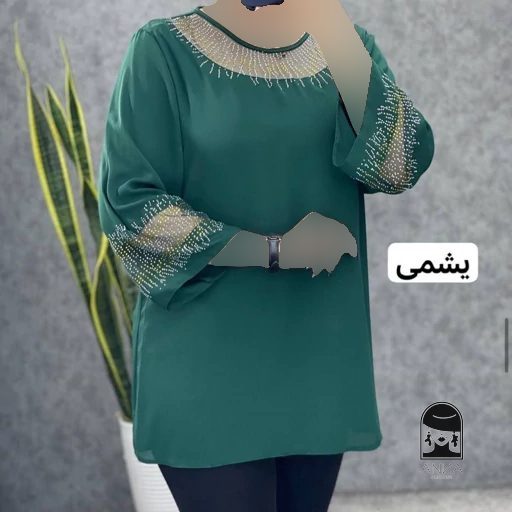 پوشاک زنانه جنس کرپ الیزه و کرپ حریر سایز ۱ تا ۲