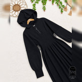 پیراهن زنانه مدل کمر شمی مژده جنس بافت اکرلیک فری سایز ۳۶تا۵۰