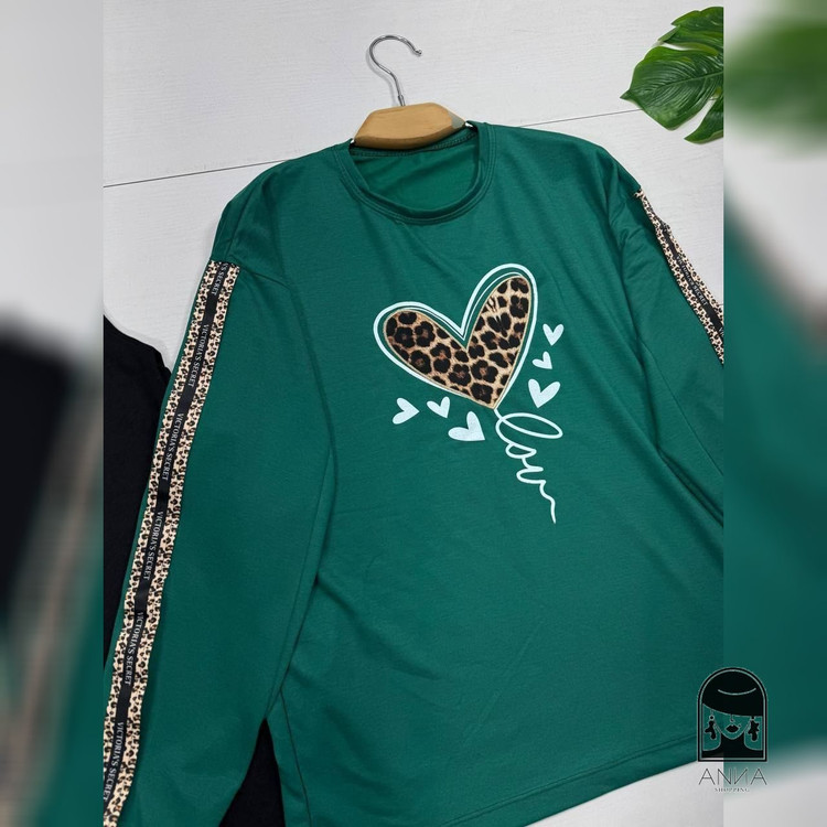 ست بلوز شلوار زنانه مدل بلوبری جنس پنبه فری سایز
