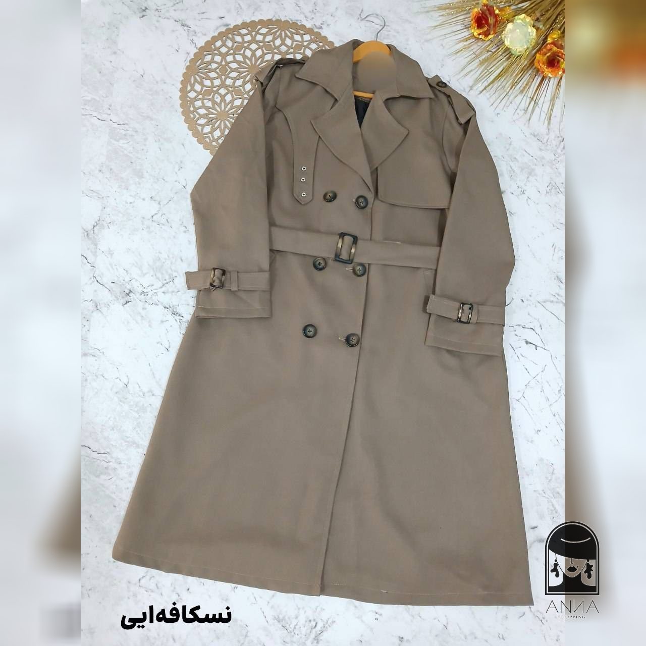 مانتو زنانه مدل بارونی صبا جنس کتان تی سی سایز ۱ ۳۸ ۴۲
