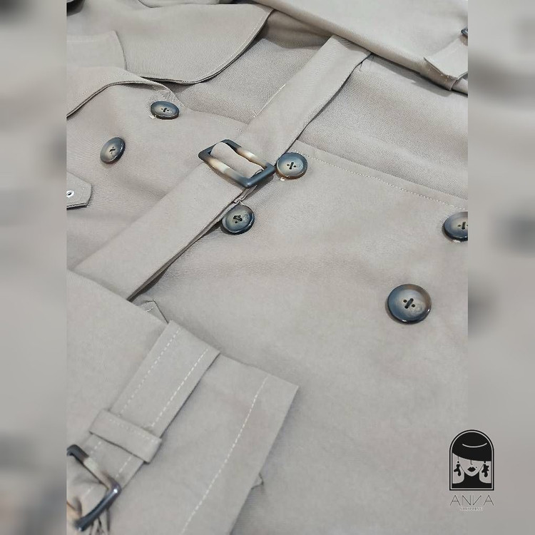 مانتو زنانه مدل بارونی صبا جنس کتان تی سی سایز ۱ ۳۸ ۴۲