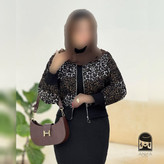 پوشاک زنانه مدل بامبرپلنگی جنس تافته گلیمی فری سایز