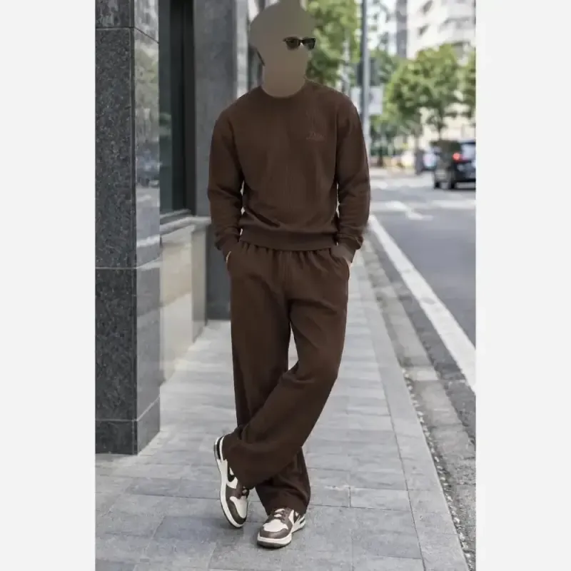 ست مردانه دیور جنس کبریتی اعلا ضخیم با شلوار اسلش سایز XL و XXL